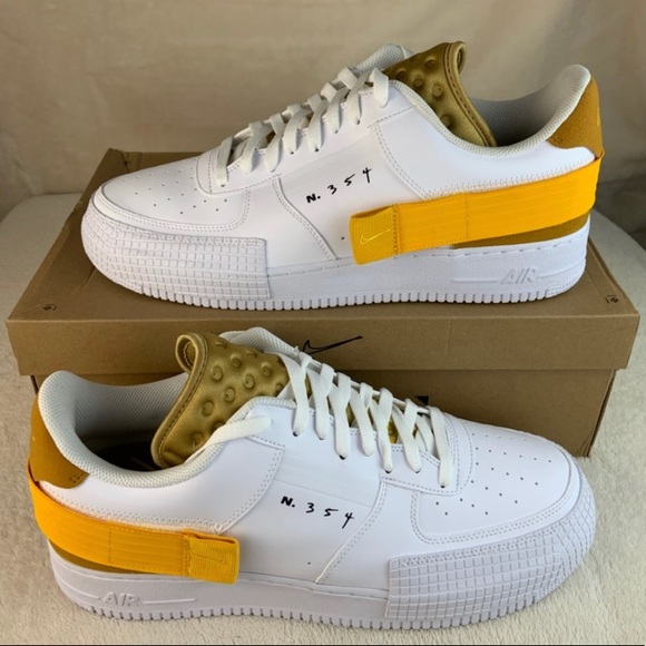 air force 1 type gold